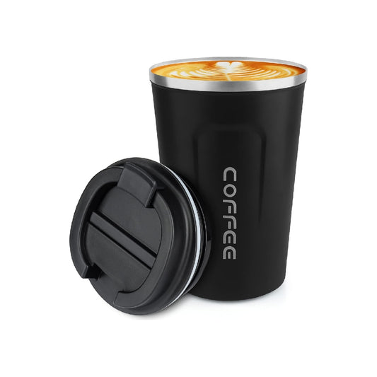 12 oz Stainless Steel Vacuum Insulated Mug - Spill-Proof Coffee Travel Mug with Lid
