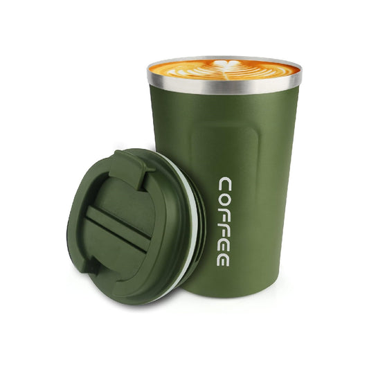 12 oz Stainless Steel Vacuum Insulated Mug - Spill-Proof Coffee Travel Mug with Lid
