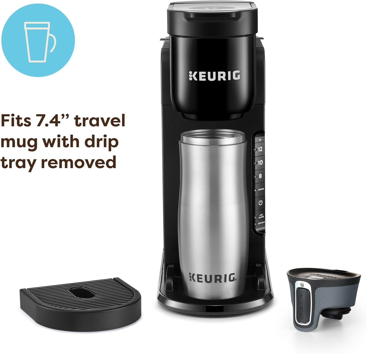 Keurig K-Express Single Serve K-Cup Coffee Maker, 3 Brewing Sizes