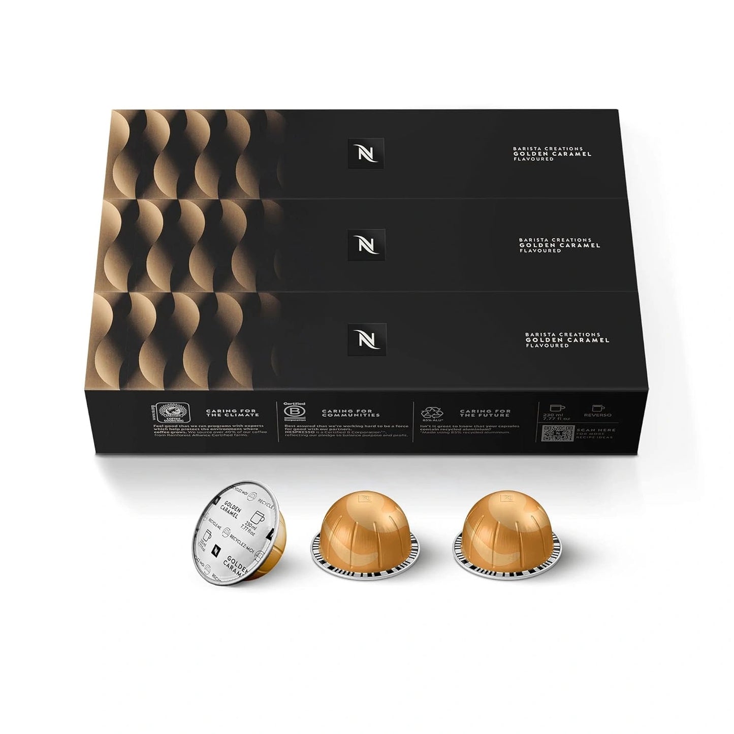 Nespresso Vertuo Melozio Medium Roast – 30 Coffee Pods, Smooth & Balanced, 7.8 oz Cups